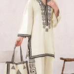 Bangkok Bloom Stitched Linen