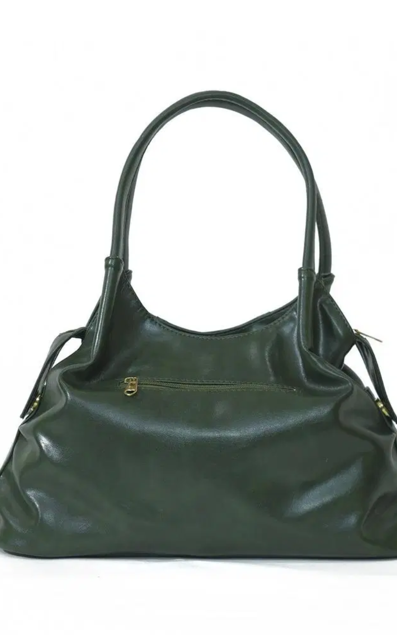 BagX -Miami Leather Shoulder Bag, Brown