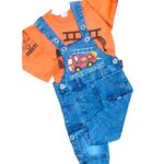 Denim Romper For Boys