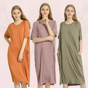 Loose Fitting Dress for Pregnant Women Summer Wear