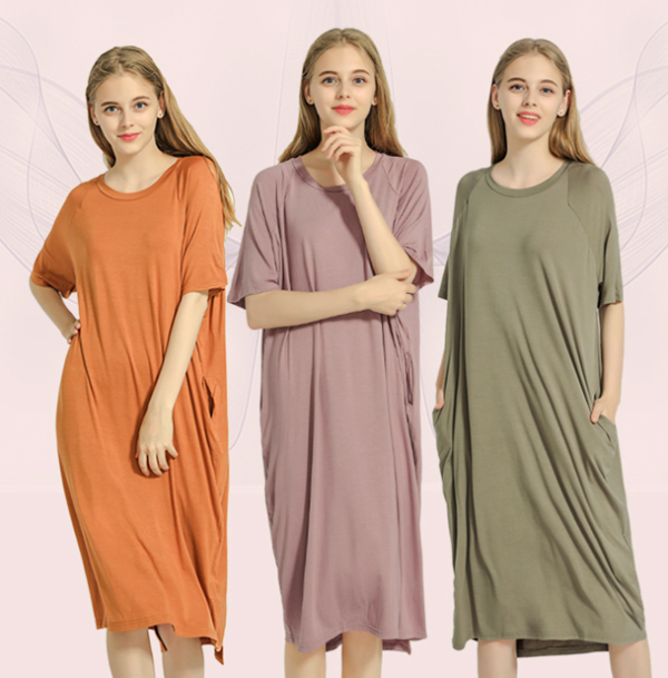 Loose Fitting Dress for Pregnant Women Summer Wear