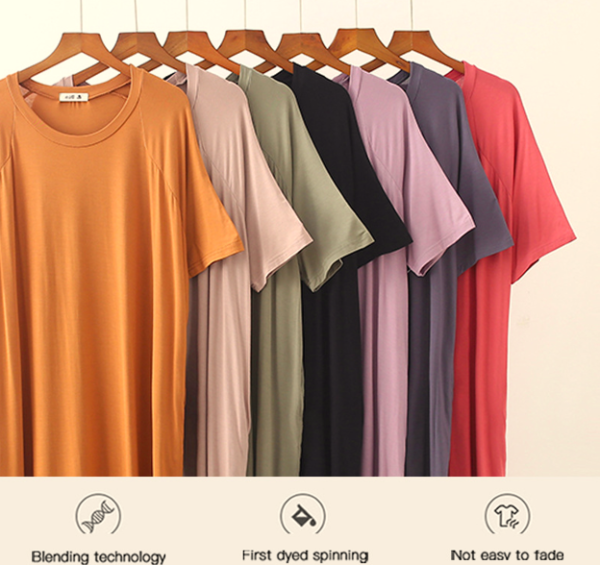 Loose Fitting Dress for Pregnant Women Summer Wear